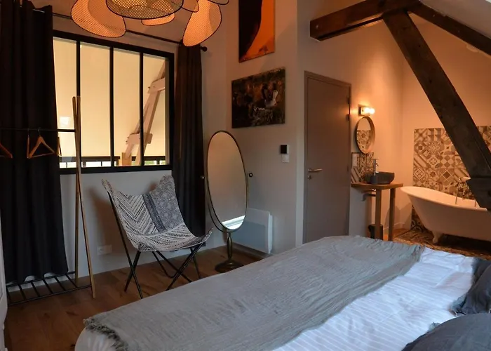 La Grange De Tissey Grand Avec Et Sauna Ferienhaus *